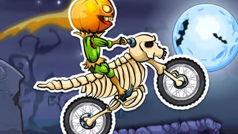 Car Game - Moto X3M 6: Spooky Land